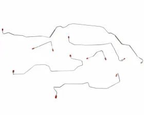 Fine Lines Front Brake Line Kit For 02-04 Explorer/Mountaineer No Traction Control Stainless