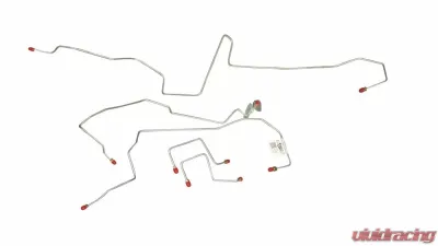 Fine Lines Front Brake Line Kit For 01-05 Ranger with AWABS 4WD Stainless - TKT0242SS