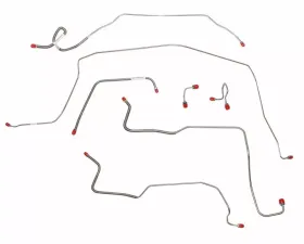 Fine Lines Front Brake Line Kit For 71-72 Chevrolet C10/GMC C1500 2WD Standard Brakes 7 Piece Set Steel