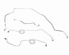 Fine Lines Front Brake Line Kit For 77-79 F-100 4x4 Power Disc Front Kit Stainless