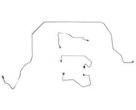 Fine Lines Front Brake Line Kit For 97-01 F-150/F-250 2WD AW Disc AWABS Made Before 12/13/01 Steel