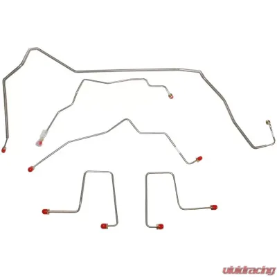 Fine Lines Front Brake Line Kit For 01-05 GM S-Series Truck and SUV with ZR2 Package Stainless - TKT9803SS