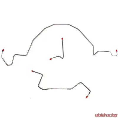 Fine Lines Front Brake Line Kit For 98-00 Ranger 4WD and AWABS Stainless - TKT9842SS