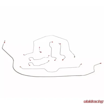 Fine Lines Brake Line Kit For 69 Corvette with Manual Brakes Complete Steel - VCK6901OM