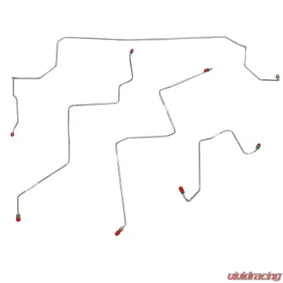 Fine Lines Front Brake Line Kit For 02-05 Dodge Ram 1500 2WD RWABS Front Brake Line Kit - WKT0201OM