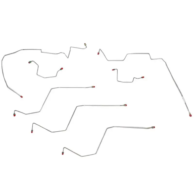 Fine Lines Front Brake Line Kit For 02-05 Dodge Ram 1500 4WD AWABS Front Brake Line Kit - WKT0204OM