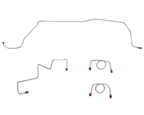 Fine Lines Front Brake Line Kit For 03-05 Dodge Neon SRT-4 All Variants Stainless