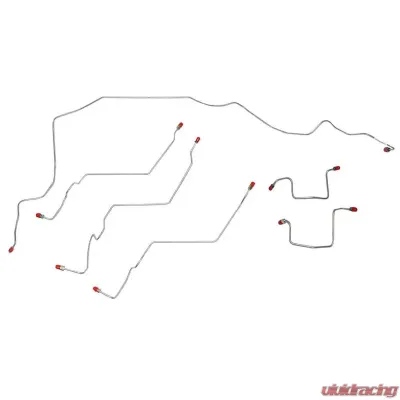 Fine Lines Front Brake Line Kit For 10-14 Ram 2500/3500 4WD No Traction Control Stainless - WKT1001SS