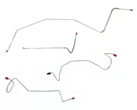 Fine Lines Front Brake Line Kit For 78 D-150 2WD Front Brake Lines Steel