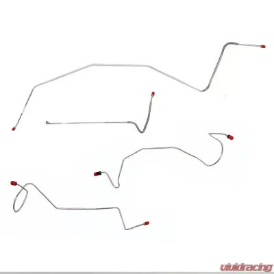 Fine Lines Front Brake Line Kit For 78 D-150 2WD Front Brake Lines Steel - WKT7801OM