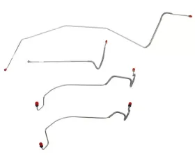 Fine Lines Front Brake Line Kit For 89 D250 2WD Reg w/ Long CTD Steel
