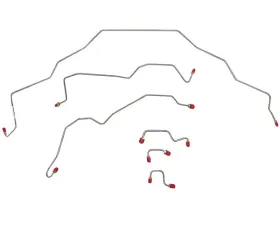 Fine Lines Front Brake Line Kit For 95-97 Dodge Ram 2WD RWABS Two Blocks on Driver Side Frame Stainless