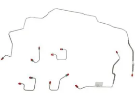 Fine Lines Front Brake Line Kit For 97-98 Jeep Grand Cherokee All Models Front Brake Set 6pcs Steel