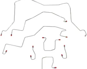 Fine Lines Front Brake Line Kit For 98-01 Ram 1500 4WD RWABS Stainless