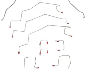 Fine Lines Front Brake Line Kit For 98-02 Ram 2500 3500 2WD AWABS Stainless