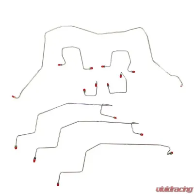 Fine Lines Front Brake Line Kit For 98-01 Ram 2500 3500 4WD AWABS Stainless - WKT9808SS