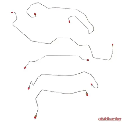 Fine Lines Front Brake Line Kit For 05-10 Cobalt/G5 non ABS Stainless - XKT0401SS
