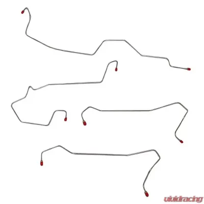 Fine Lines Front Brake Line Kit For 05-07 ION without ABS Stainless - XKT0404SS