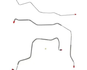 Fine Lines Front Brake Line Kit For 96-99 Chevrolet Cavalier w/o Traction Control 1 Piece ABS/M/C Stainless