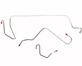 Fine Lines Front Brake Line Kit For 64-66 A-Body Standard Front Disc Brake Conversion Stainless