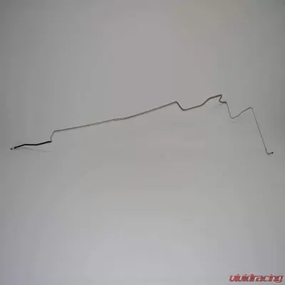 Fine Lines Fuel Line Kit For 70-72 Pontiac Lemans GTO Convertible 3/8 Inch Fuel Line w/o Emission Controls Stainless - AGL7012SS