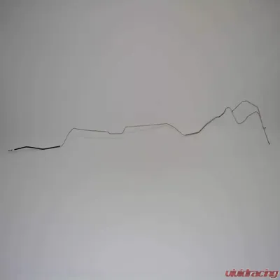 Fine Lines Fuel Line Kit For 70-72 Pontiac Lemans GTO Hardtop 1/4 Inch Fuel Return Line w/o Emission Controls Stainless - AGL7013SS