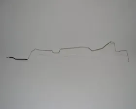 Fine Lines Fuel Line Kit For 70-72 Pontiac Lemans GTO Hardtop 3/8 Inch Tank to Pump Fuel Line w/ Emission Controls Steel