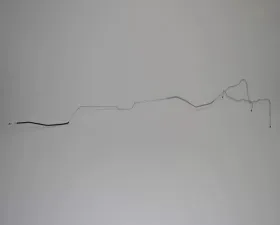 Fine Lines Fuel Line Kit For 70-72 Pontiac Lemans GTO Hardtop 1/4 Inch 2 Piece Fuel Return Line w/ Emission Controls Stainless