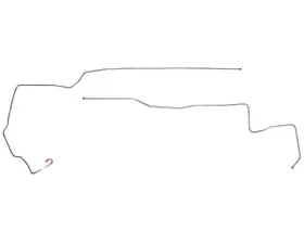 Fine Lines Fuel Line Kit For 71-72 Buick Skylark GS Hardtop 2 Piece 5/16 Inch Fuel Vapor Lines Steel