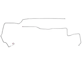 Fine Lines Fuel Line Kit For 71-72 Buick Skylark GS Convertible 2 Piece 5/16 Inch Fuel Vapor Lines Stainless