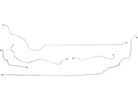 Fine Lines Intermediate Brake Line For 99-05 Buick Century with ABS and Traction Control Stainless