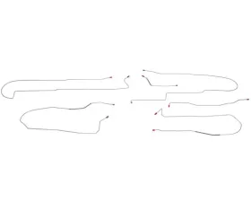 Fine Lines Intermediate Brake Line For 01-03 Aurora 00-05 LeSabre AWABS 4WD Disc Stainless