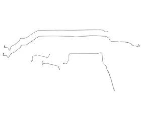 Fine Lines Intermediate Brake Line For 05-06 GTO Steel