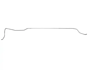 Fine Lines Intermediate Brake Line For 70 Pontiac Lemans GTO Convertible Disc Brakes 2 Piece Stainless