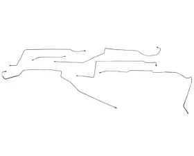 Fine Lines Intermediate Brake Line For 96-99 LeSabre Bonneville Oldsmobile 88 Regency LSS Steel