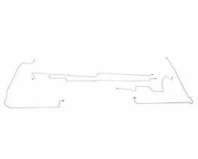 Fine Lines Intermediate Brake Line For 97 Aurora w/ Traction Control Steel