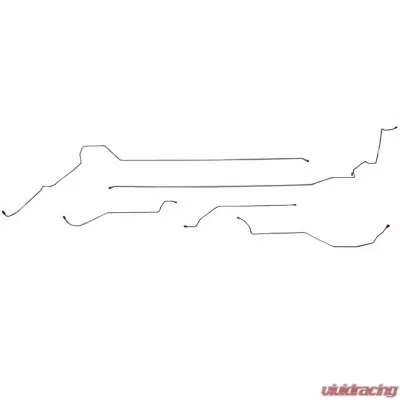 Fine Lines Intermediate Brake Line For 97-03 Grand Prix w/ 3.8L AWABS Stainless - AIN9712SS