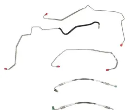 Fine Lines Monte Carlo Front Brake Line Kit For 00-05 Chevrolet Monte Carlo w/ NO ABS Front Brake Line Kit Stainless