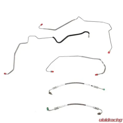 Fine Lines Impala Front Brake Line Kit For 00-05 Chevrolet Impala w/ NO ABS Front Brake Line Kit Steel - AKT0005OM