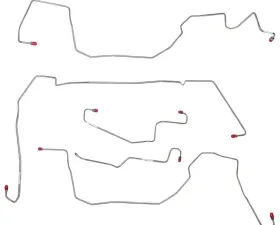 Fine Lines GTO Front Brake Line Kit For 05-06 GTO Front Brake Line Kit Stainless