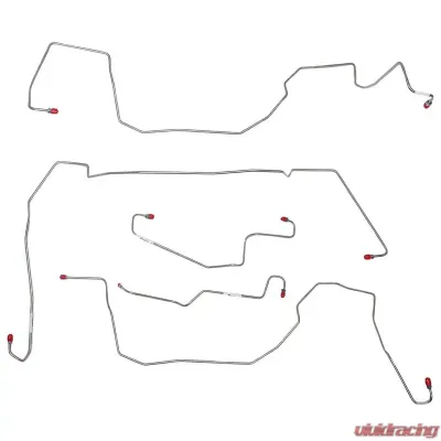 Fine Lines GTO Front Brake Line Kit For 05-06 GTO Front Brake Line Kit Stainless - AKT0402SS
