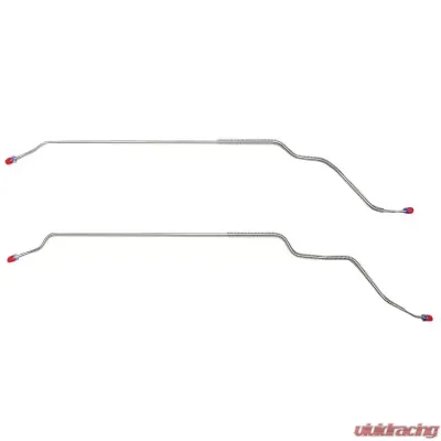 Fine Lines Rear Axle Lines For 68-72 Pontiac Lemans GTO 2 Piece Stainless - ARA6804SS