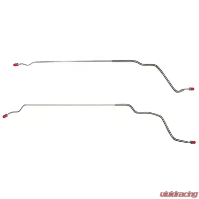 Fine Lines Rear Axle Lines For 68-72 GM A-Body w/ Rear Disc Conversion Steel - ARA6811OM