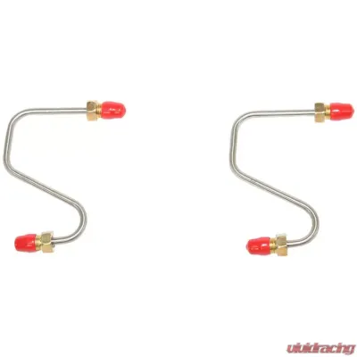 Fine Lines Rear Axle Lines For 96-99 LeSabre Bonneville 88 Regency Rear Axle Wheel Cylinder Brake Lines Stainless - ARA9301SS