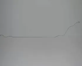 Fine Lines Intermediate Brake Line For 56-57 Bel Air Impala Single Exhaust Steel