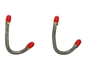 Fine Lines Front Caliper Lines For 67 Chevrolet Chevelle Malibu El Camino Front Caliper Lines w/ 3/8 Inch Caliper Ports Pair Steel