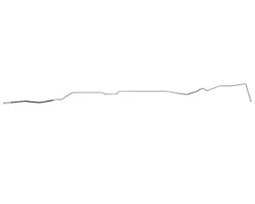 Fine Lines Fuel Line Kit For 67 Chevrolet Chevelle Malibu SS/Oldsmobile Cutlass 442 Hardtop. 1/4 Inch Fuel Return Line Steel
