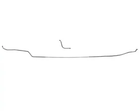 Fine Lines Intermediate Brake Line For 70 Buick Skylark GS/Chevrolet Chevelle Malibu SS/Oldsmobile Cutlass 442 Convertible Disc Only 2 Piece Steel