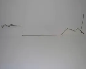 Fine Lines Fuel Line Kit For 68-69 Ford Fairlane Torino Hardtop w/ Staggered Suspension Non-Staggered Shocks 2 Piece 3/8 Inch Tank to Pump Fuel Lines Steel