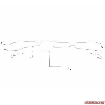 Fine Lines Intermediate Brake Line For 01-04 Ford Escape AWABS Steel - DIN0103OM